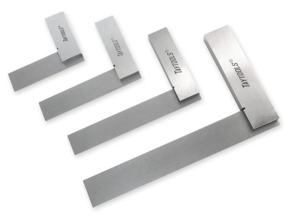 4 Piece Set of Machinist Squares: 2-3 4”, 3-3 4”, 4-3 4” and 6-3 4”, Accurate to 0.001 (DCE) Online - Image 2